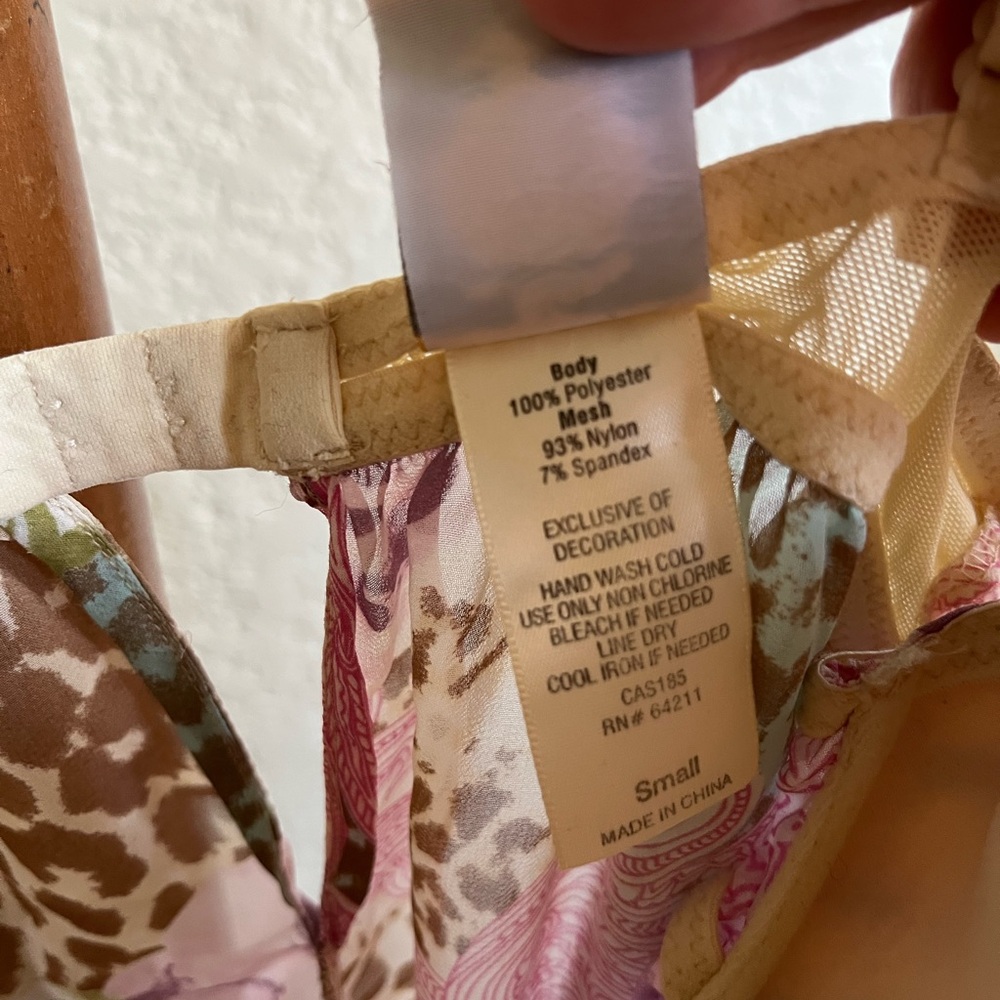 In Bloom Leopard Print Robe & Floral/Leopard Chemise - Picture 9 of 9